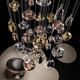 Lodes Nostalgia Glass Large 28cm LED Pendelleuchte, stilvolle Leuchte in Retro-Design, zeigt elegantes mundgeblasenes Glas.