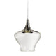 Lodes Nostalgia Hängeleuchte aus mundgeblasenem Glas im Retro-Stil, elegant und modern, 20cm, LED.