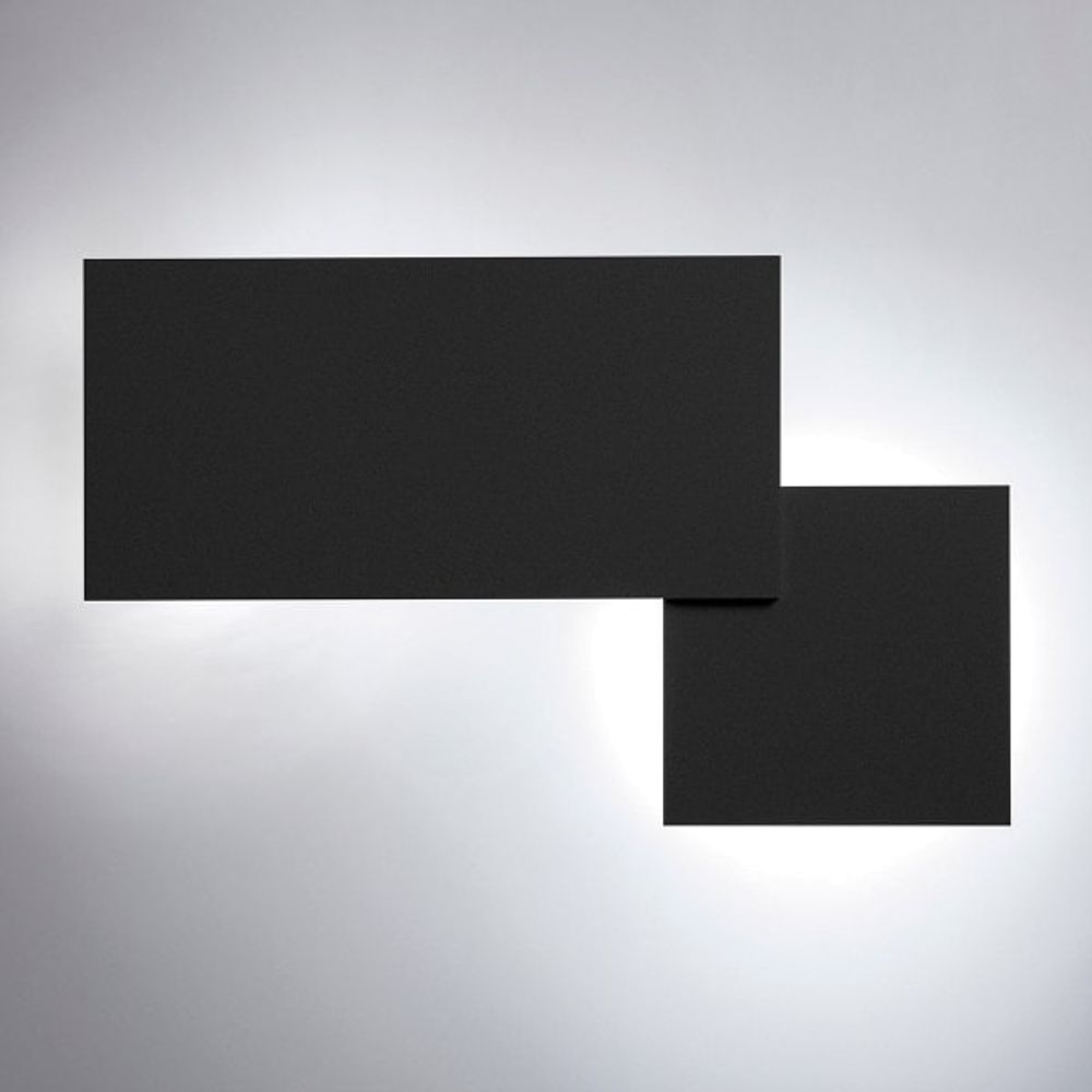 Lodes Puzzle Puzzle Double Square & Rectangle Applique murale et plafonnier LED