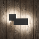 Lodes Puzzle Puzzle Double Square & Rectangle LED Wand- & Deckenlampe