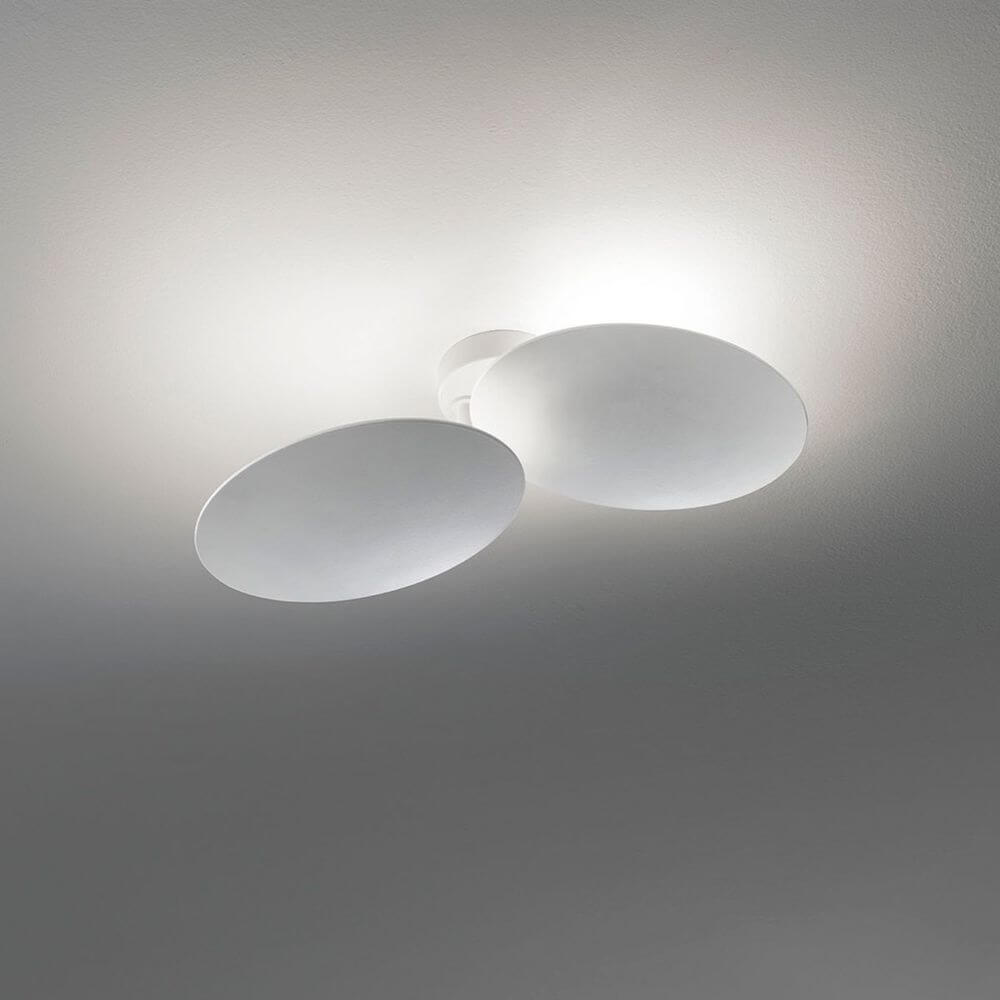 Lodes Puzzle Round Double LED Wand- & Deckenlampe