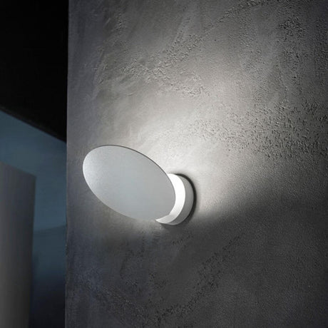 Lodes Puzzle Round Outdoor Single LED Wall Lamp