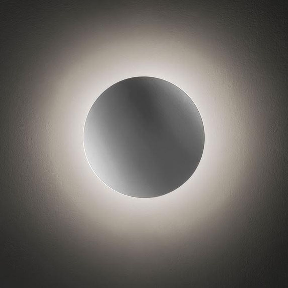 Okrągła zewnętrzna pojedyncza lampa ścienna LED Lodes Puzzle