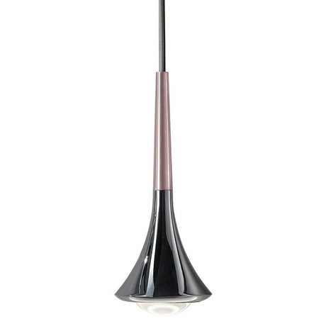Lodes Rain LED Hängelampe Tropfen 9 Watt, elegantes Design in konischer Form, optimale Beleuchtung, ideal für Wohnräume.
