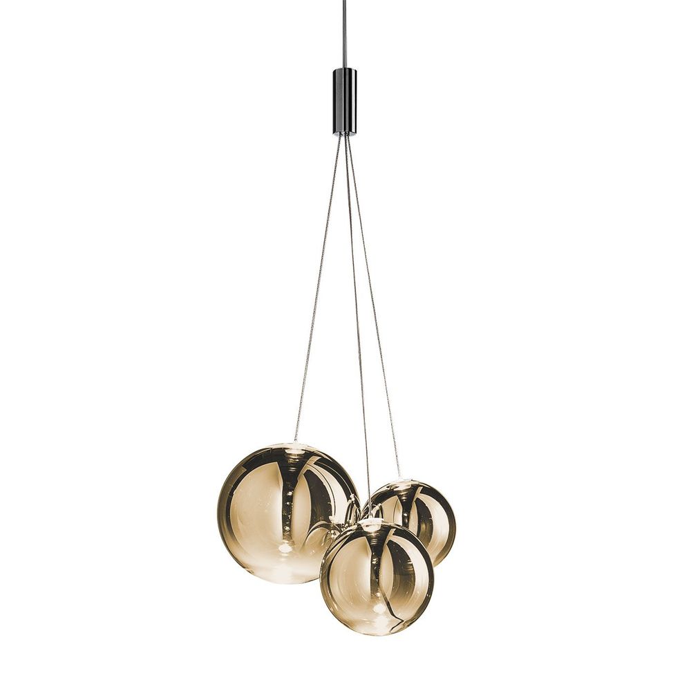 Lodes Random LED 3-piece pendant light