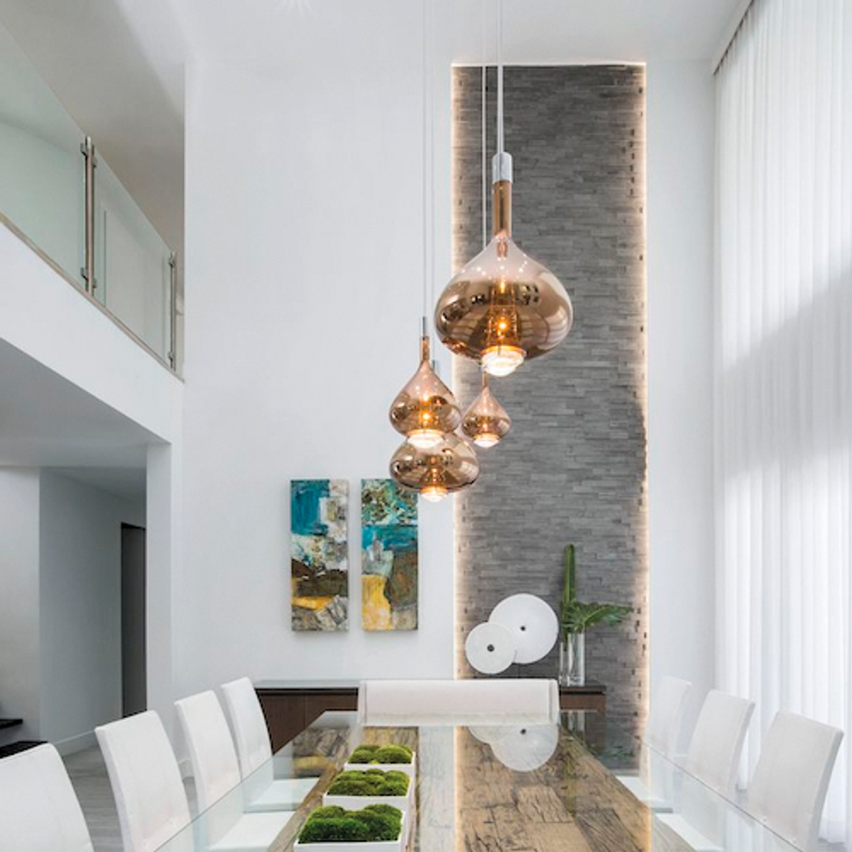 Lodes Sky-Fall Round LED Pendellampe (3)