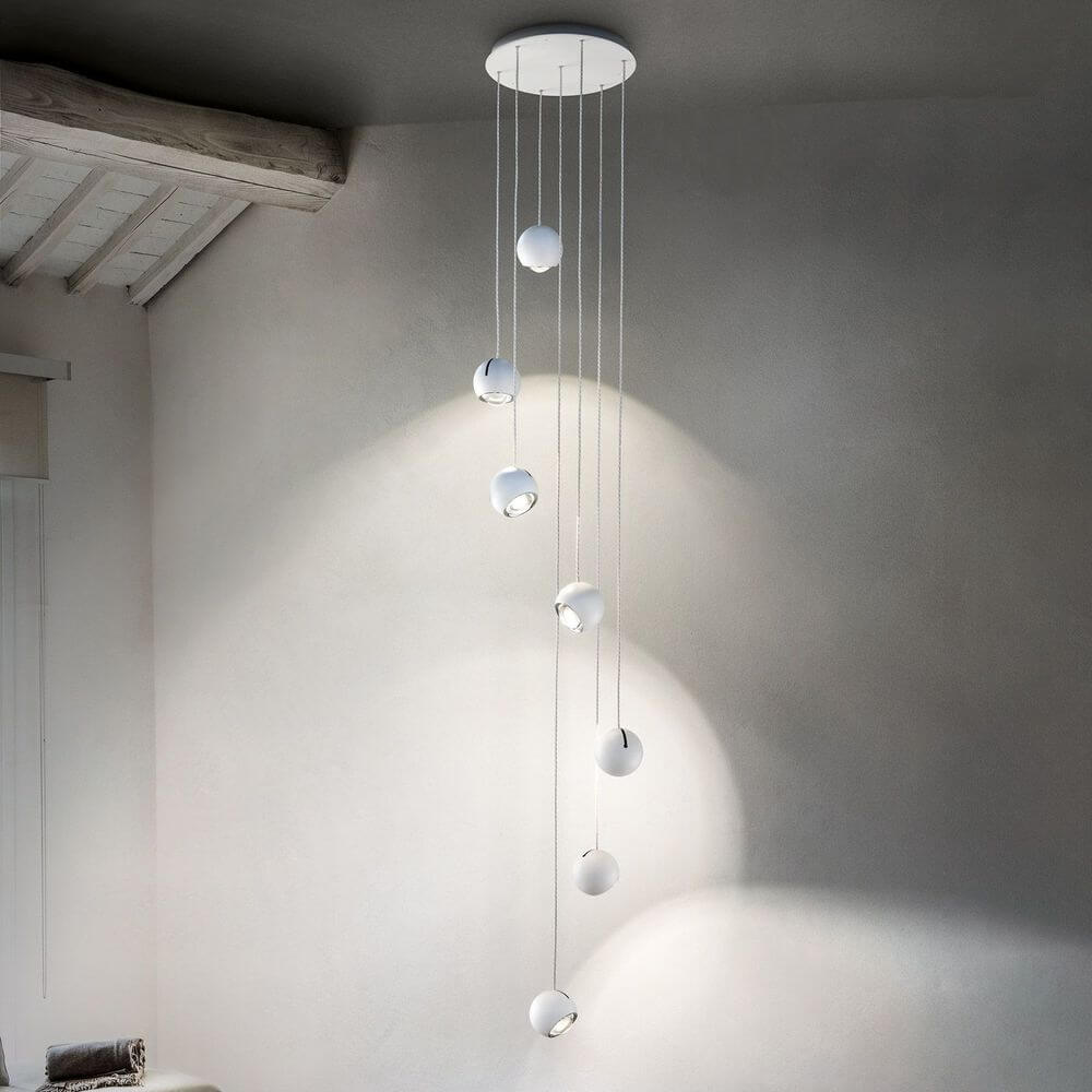 Lodes Spider LED Hängelampe verstellbar (ohne Baldachin)