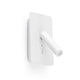 Suau lED Wand-Leseleuchte mit USB in minimalistischer Gestaltung und integriertem Schalter.