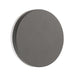 Alt Tag: Suite LED Außenwandleuchte 3000K IP54 schwarze runde Fassadenleuchte aus Aluminium mit seitlichem weißem Diffusor, 10W integrierte LED, modernes Design