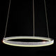 Swarovski Cover for ringlamper, elegant pendellampe med Swarovski-krystaller, moderne design.