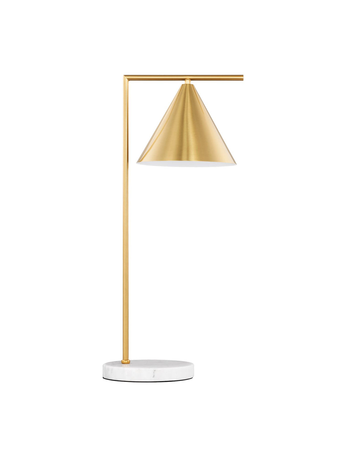 Sway Tischleuchte Gold, Weiß (2)