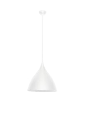 Syntopia pendant light E27 Ø 46 cm in elegant white, stylishly suited to any room.