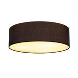 Tenora CL-1 lampe au plafond noir E27 Max.