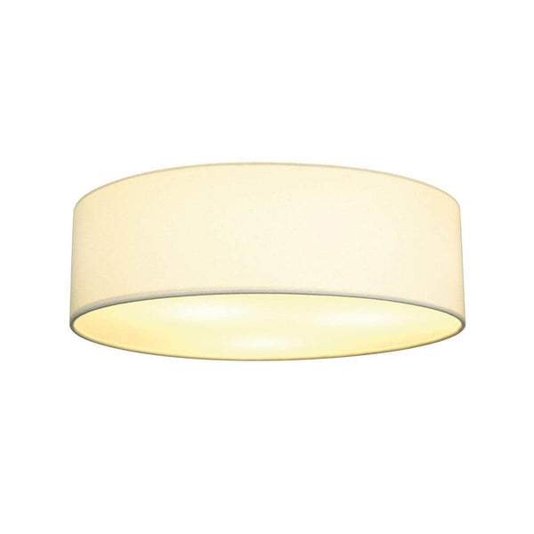 TENORA CL-1 Deckenleuchte Weiß E27 max. 60W flache runde Deckenlampe mit Acrylabdeckung