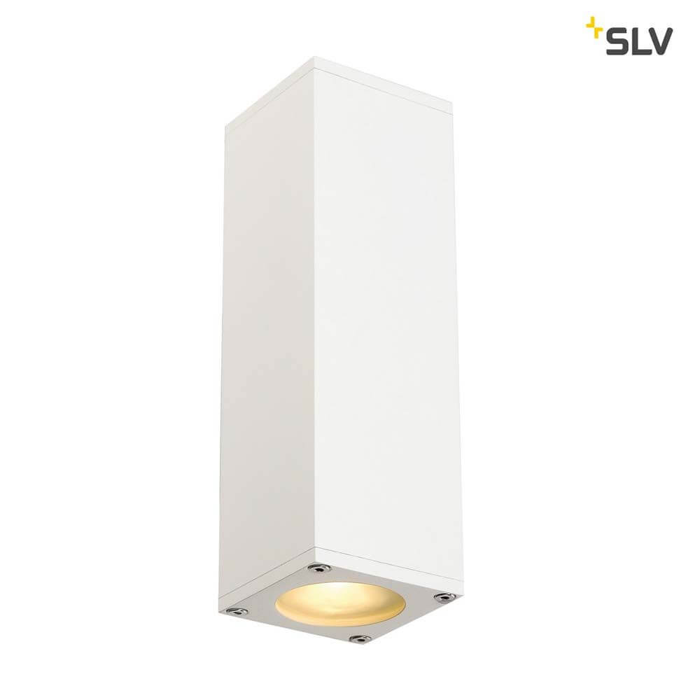 Theo Up & Down QPAR51 Wall Lamp White White