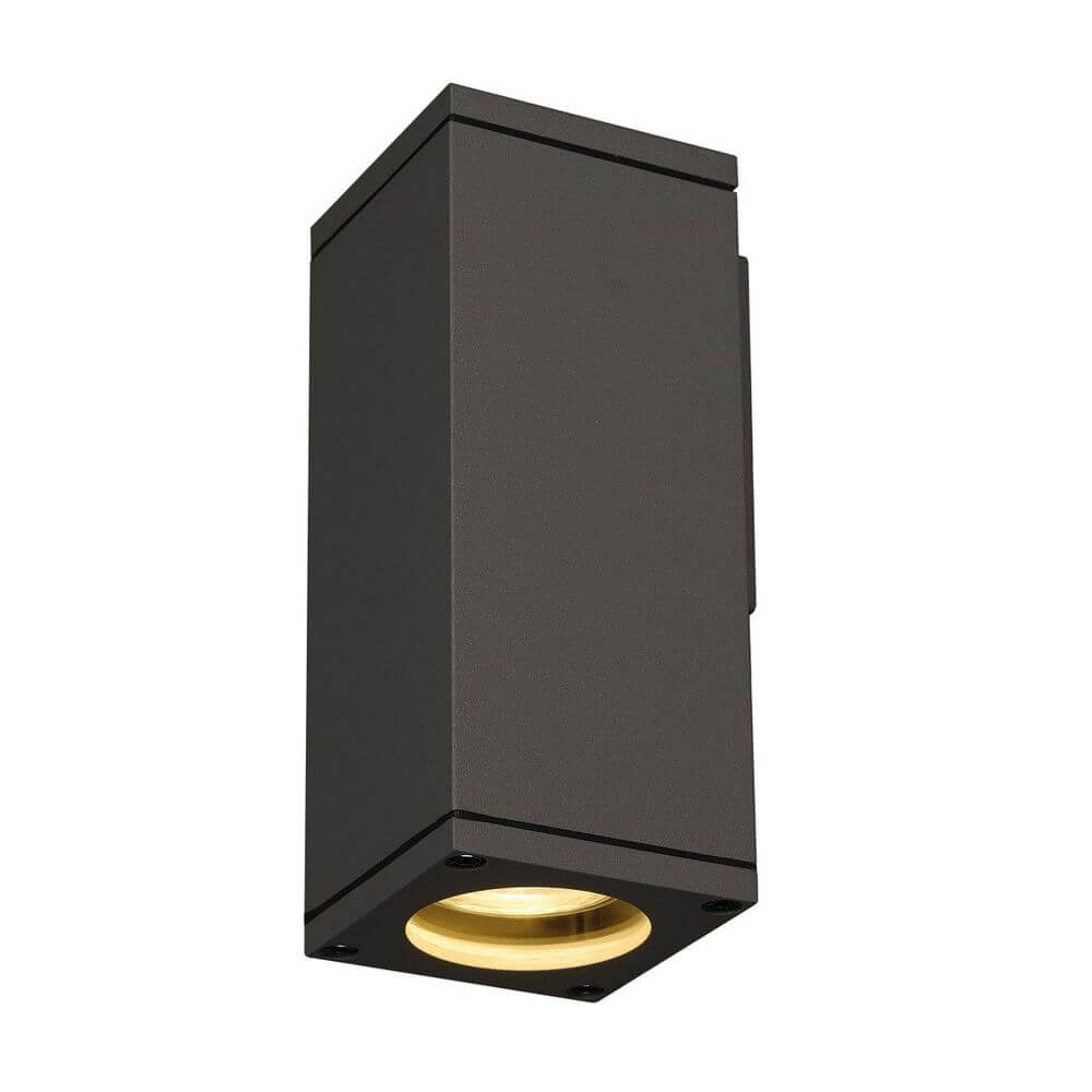 Theo Wall Out WandLucht angular anthracite GU10 max. 35W