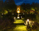 Farola solar para camino Les Jardins Tradition H 90cm Corten de aluminio 