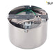 Transformator für Tenseo 12V-Seilsystem Chrom 210VA - Dimmbarer 12V Niedervolttransformator in ansprechendem Design.