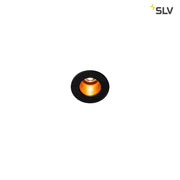 Triton Mini LED ceiling recessed light Black, Gold 3000K in an elegant design with warm white light