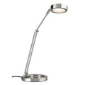 Tischleuchte Zed LED 6,7W 12V mit flexiblem Arm und modernem Design für angenehmes Licht beim Arbeiten.