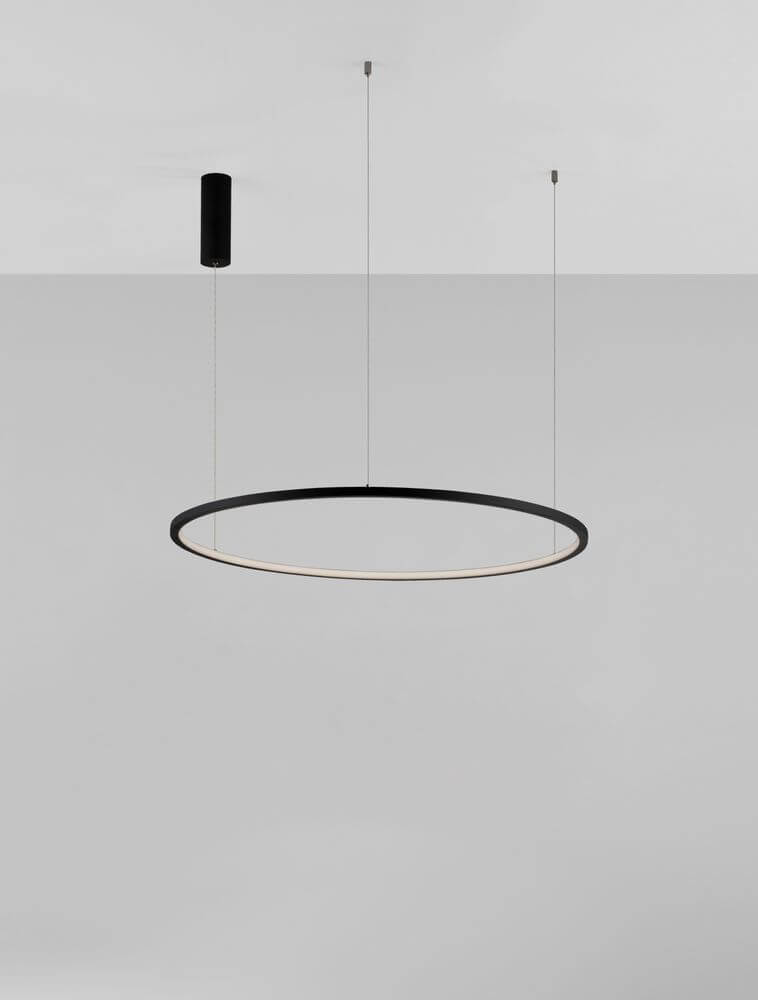 Tarquin LED Pendelleuchte Ø 80cm 3000K modernes Design mit dimmbaren Lichtakzenten