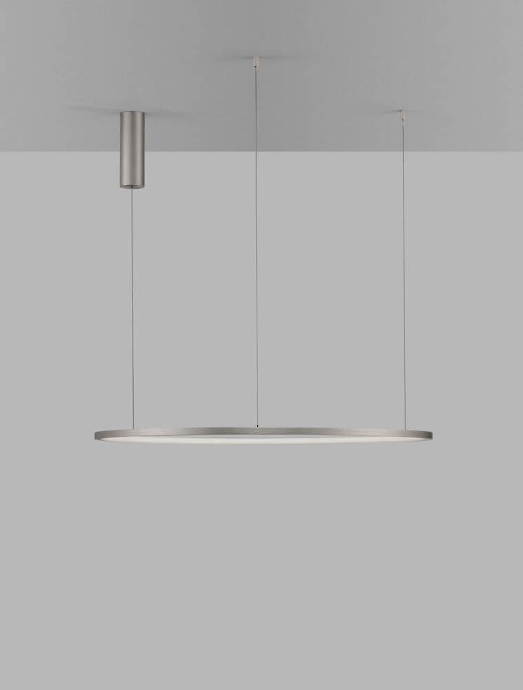 Tarquin LED Pendelleuchte Ø 80cm 3000K in modernem Design, stufenlos dimmbar mit Triac Dimmer.