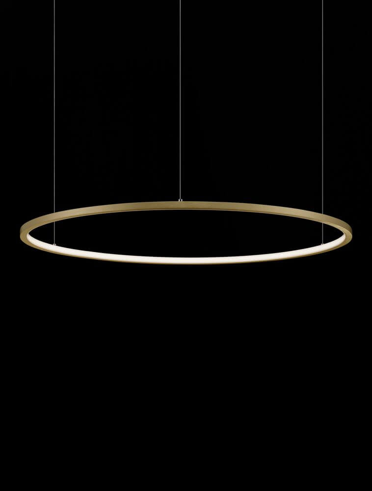 Tarquin LED Pendelleuchte Ø 80cm 3000K in modernem Design mit dimmbarer Funktion.