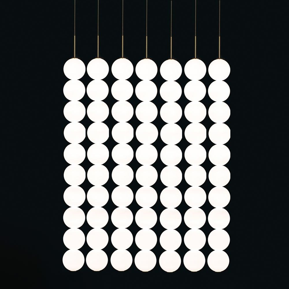 Terzani abacus LED -muotoilu roikkuu kevyt 5er