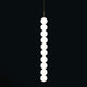 Terzani Abacus LED Design-Pendelleuchte 1er im modernen, minimalistischen Stil mit künstlerischen Lichtelementen.