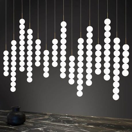 Terzani Abacus XXL LED designpendelampe med modulære pendellamper i elegant design.