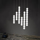 Terzani Abacus XXL LED Design-Hängelampe in elegantem, funktionalem Design, ideal für moderne Interieurs.