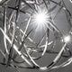 Terzani Doodle Design Pendellampe 140cm mit glitzernden Details und modernem Design.