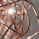 Terzani Doodle Hängelampe mit einzigartigem Design und handgefertigten Details.