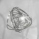 Terzani Doodle Wandlampe in modernem Design, dynamische Form mit einzigartigen handgefertigten Details.