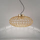 Terzani G.R.A Design-Hängeleuchte Ø 50cm in Gold mit geometrischem Ringdesign und sanfter Lichtdiffusion.