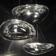 Terzani Manta LED Design-Hängeleuchte 3er in modernem, elegantem Kristalldesign.