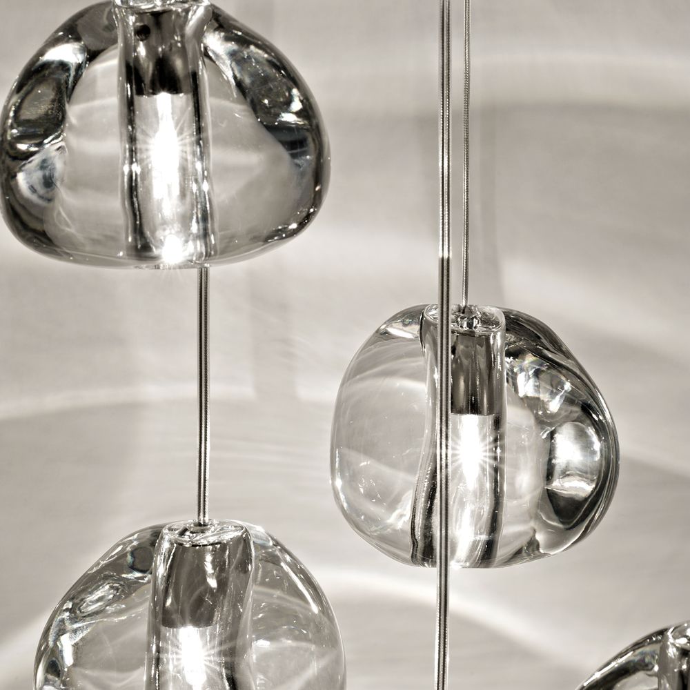 Terzani Mizu Design 3 lampes à suspendre Ø 22cm
