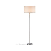 Tessa floor lamp max. 1x60W E27 cream fabric in classic design with textile shade for even light distribution.