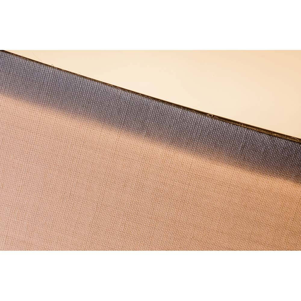 Detailansicht des cremefarbenen Stoffschirms der Tessa Stehleuchte max.1x60W E27 Creme Stoff.