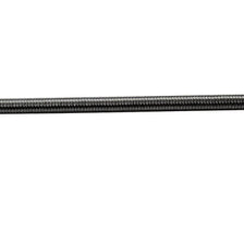 Black textile cable 2 x 0.75 mm 1 metre - flexible black textile cable for lamps and pendant ceiling roses.
