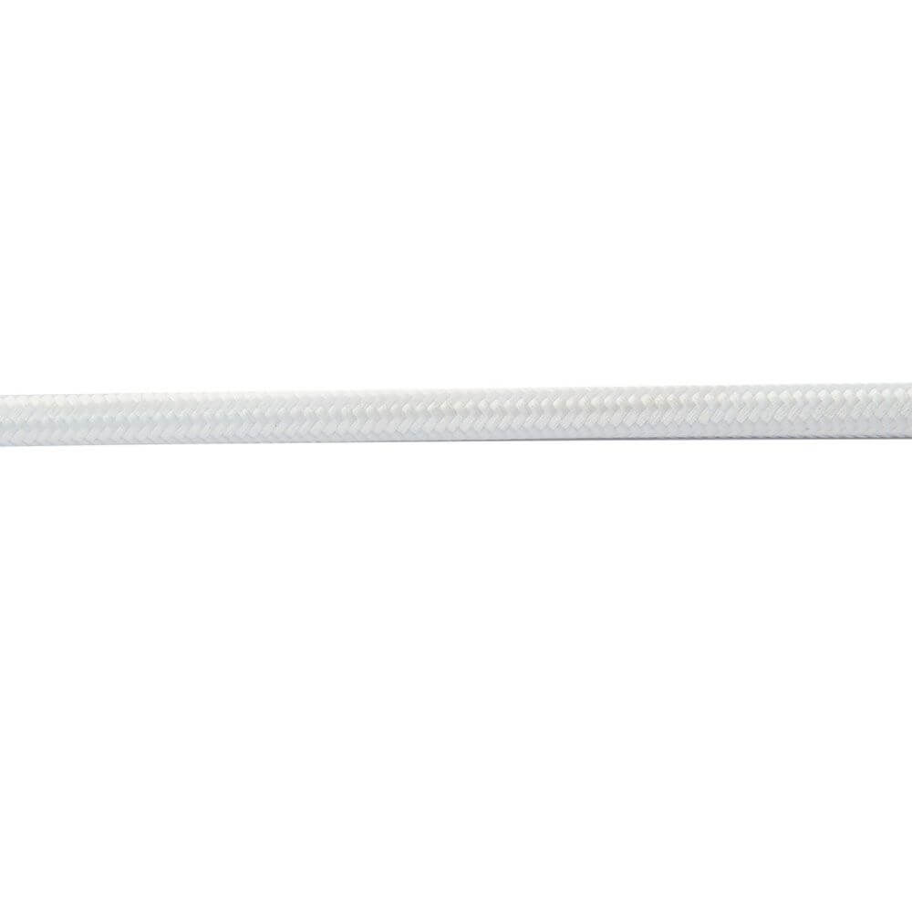 Textilkabel Weiß 2 x 0, 75mm 1 Meter