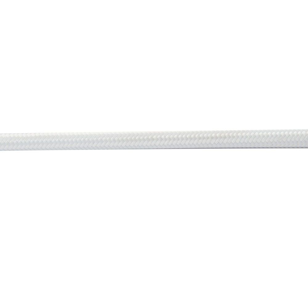 Textilkabel Weiß 2 x 0, 75mm 1 Meter