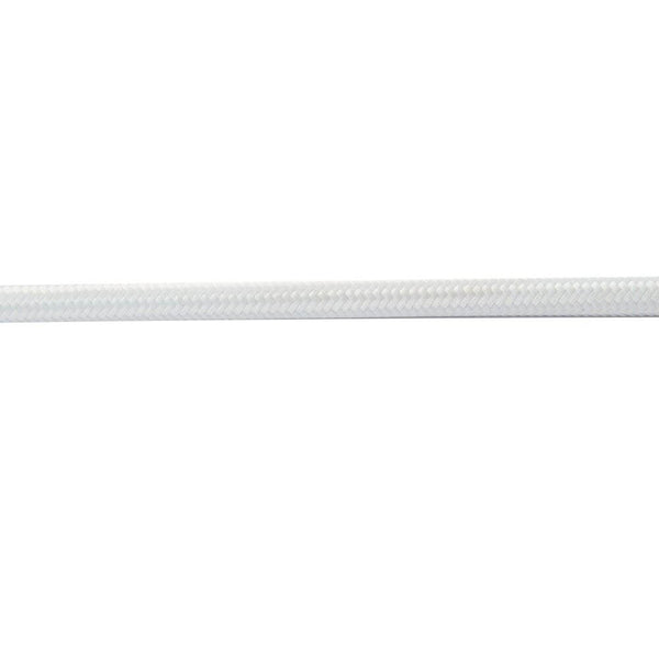 Textilkabel Weiß 2 x 0, 75mm 1 Meter (1)
