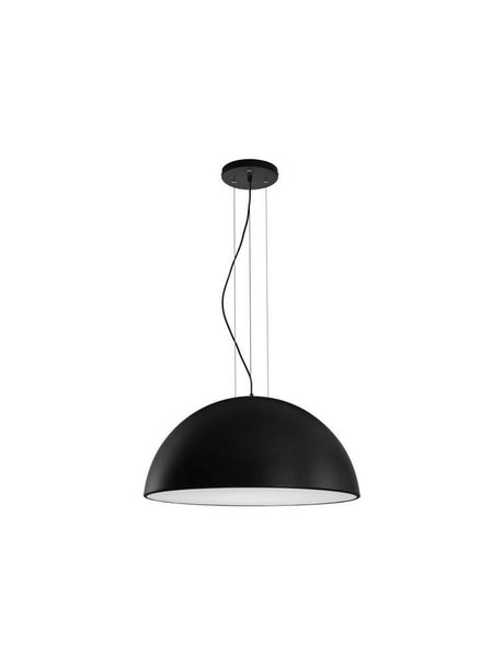 Tholos pendant light E27 3-light Black, White with a modern, elegant design in black