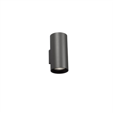Thon-2 LED outdoor wall light Up&Down IP65 anthracite in a modern design for outdoor lighting.