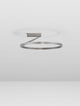 Tilia LED Deckenleuchte Ø 60cm 2700, 3000, 4000K Up & Down in modernem Design mit schlankem Aluminiumkörper.