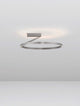 Tilia LED Deckenleuchte Ø 60cm 2700, 3000, 4000K Up & Down in zeitgenössischem Design aus Aluminium.