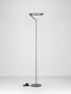 Tilia LED Stehlampe H 168cm 3000K mit schlankem Design und Foggy-Nickel-Finish in modernem Stil.