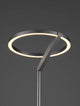 Tilia LED Tischleuchte Ø 22cm 3000K mit modernem Design und integrierter LED in Sandy Black.