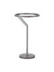 Tilia LED Tischleuchte Ø 22cm 3000K in modernem Sandy Black Design mit minimalistischem Gestell.